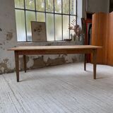 Oak farmhouse table 2m
