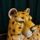 Ceramic leopard, Italy, circa 1960