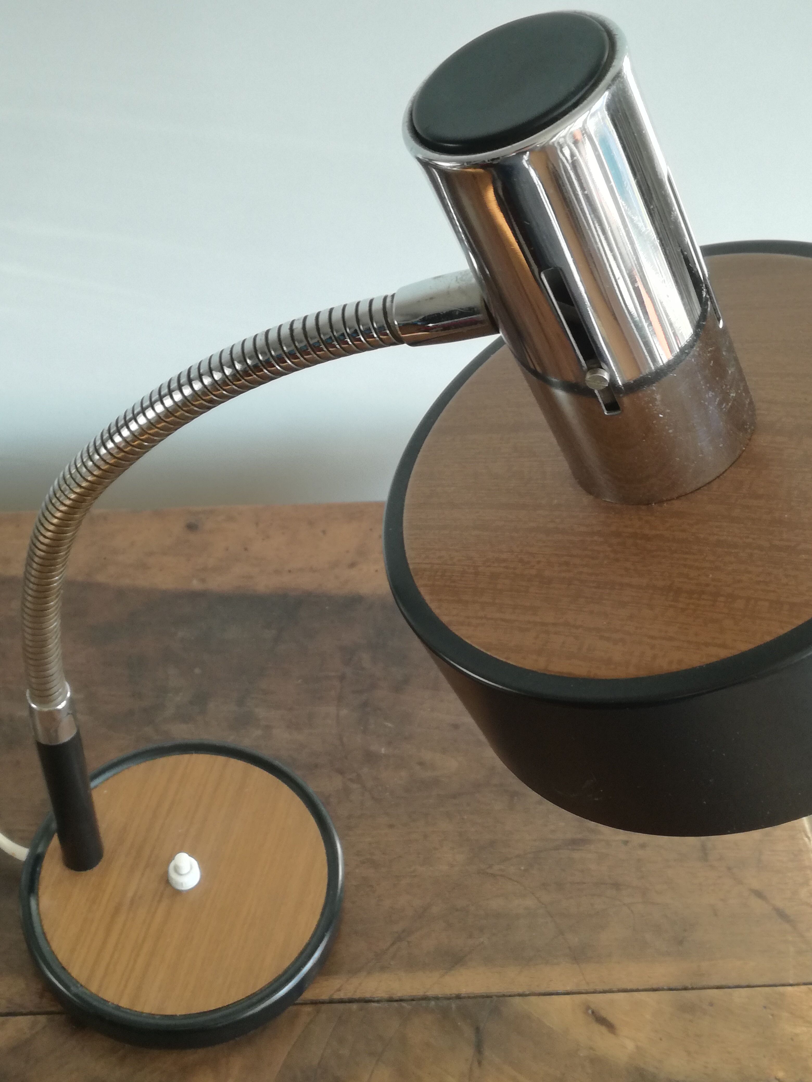 Vintage desk lamp, made in Italy 1960