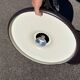 Set of 2 large ceiling lamps Lita 1970 suspension