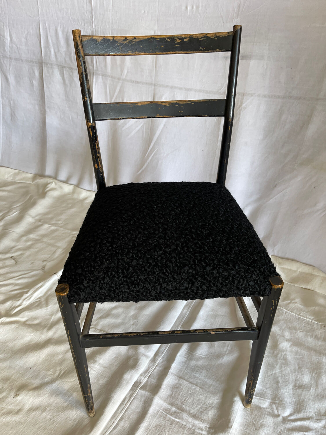 4 chaises vintage italienne