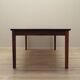 Table en palissandre, design danois, années 1970, production : Danemark