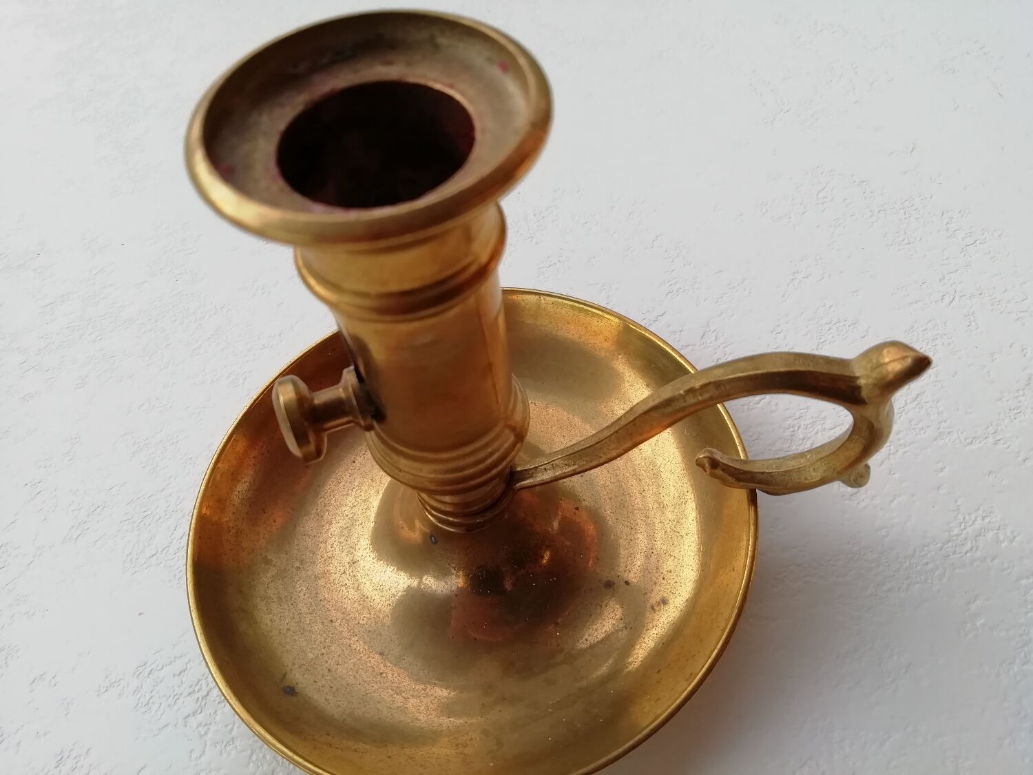 Brass candle holder