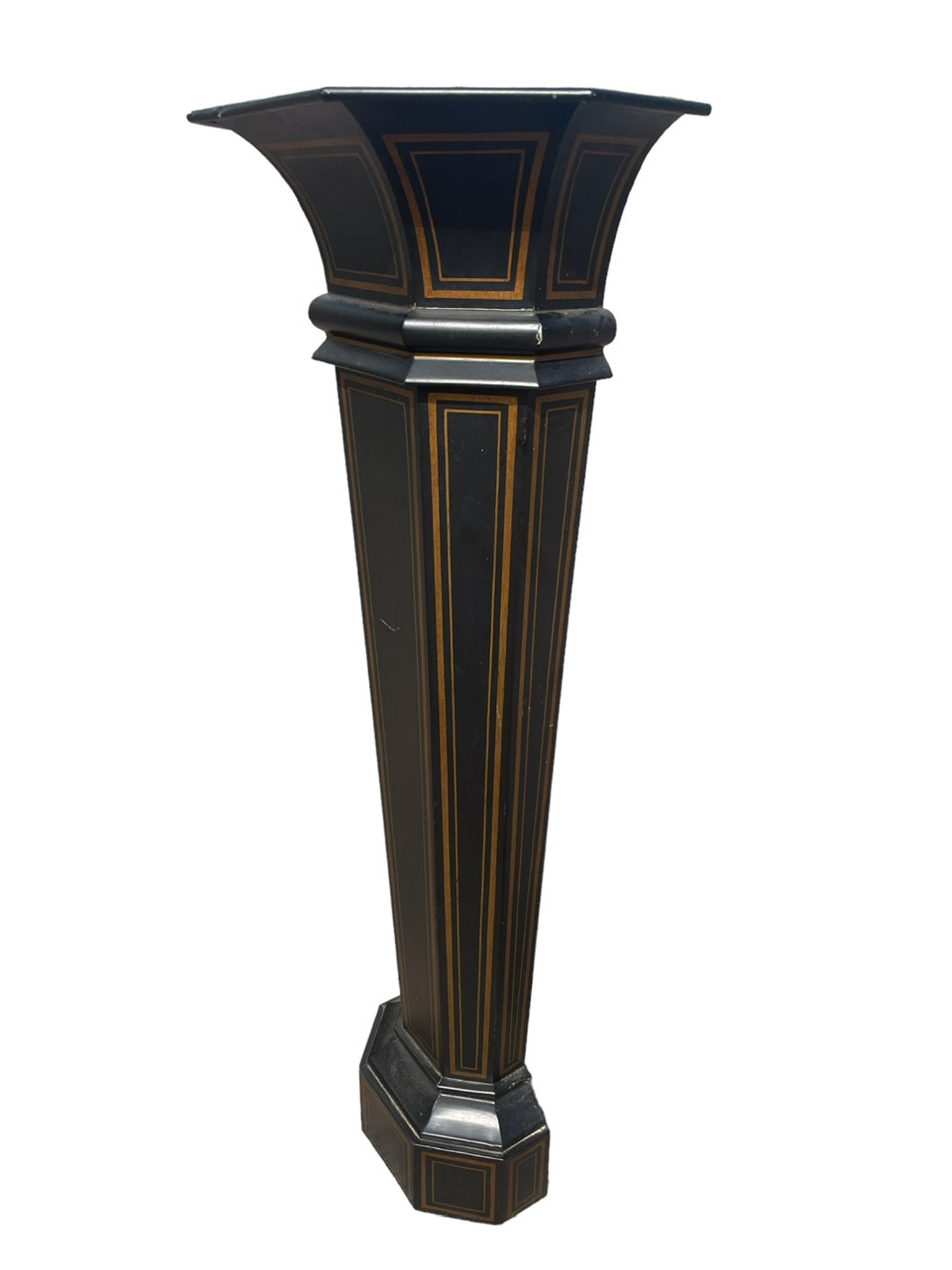 Jardiniere en tôle style Napoléon III