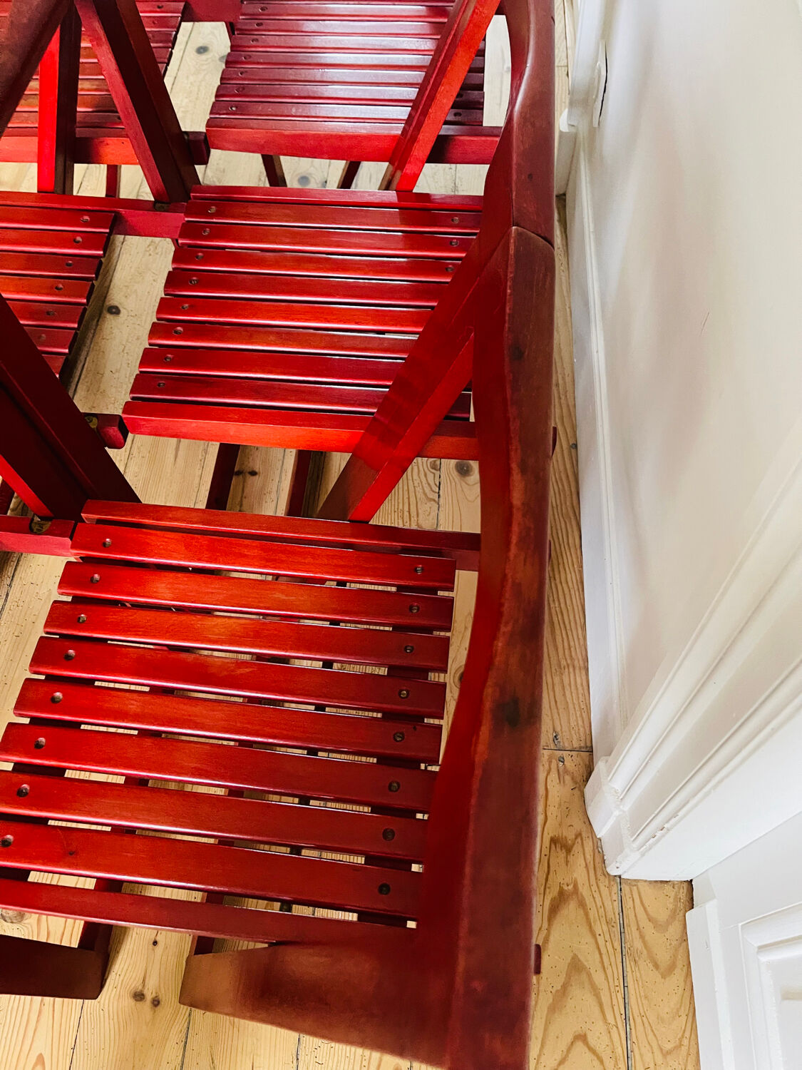 6 Trieste chairs by Aldo Jacober