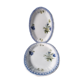 Lot de 2 raviers Terre de Fer St Amand et Hamage