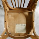 Pair of Baumann bistro chairs, No 12, 1960s