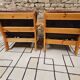 Paire de fauteuil cuir 1980