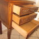 Old oak style bedside