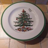 Christmas cake plate (on foot)