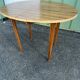 Vintage oval folding table, 60s/70s