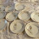 10 porcelain dessert plates xixth century