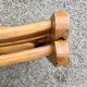Paire de chaises pliantes en bois massif