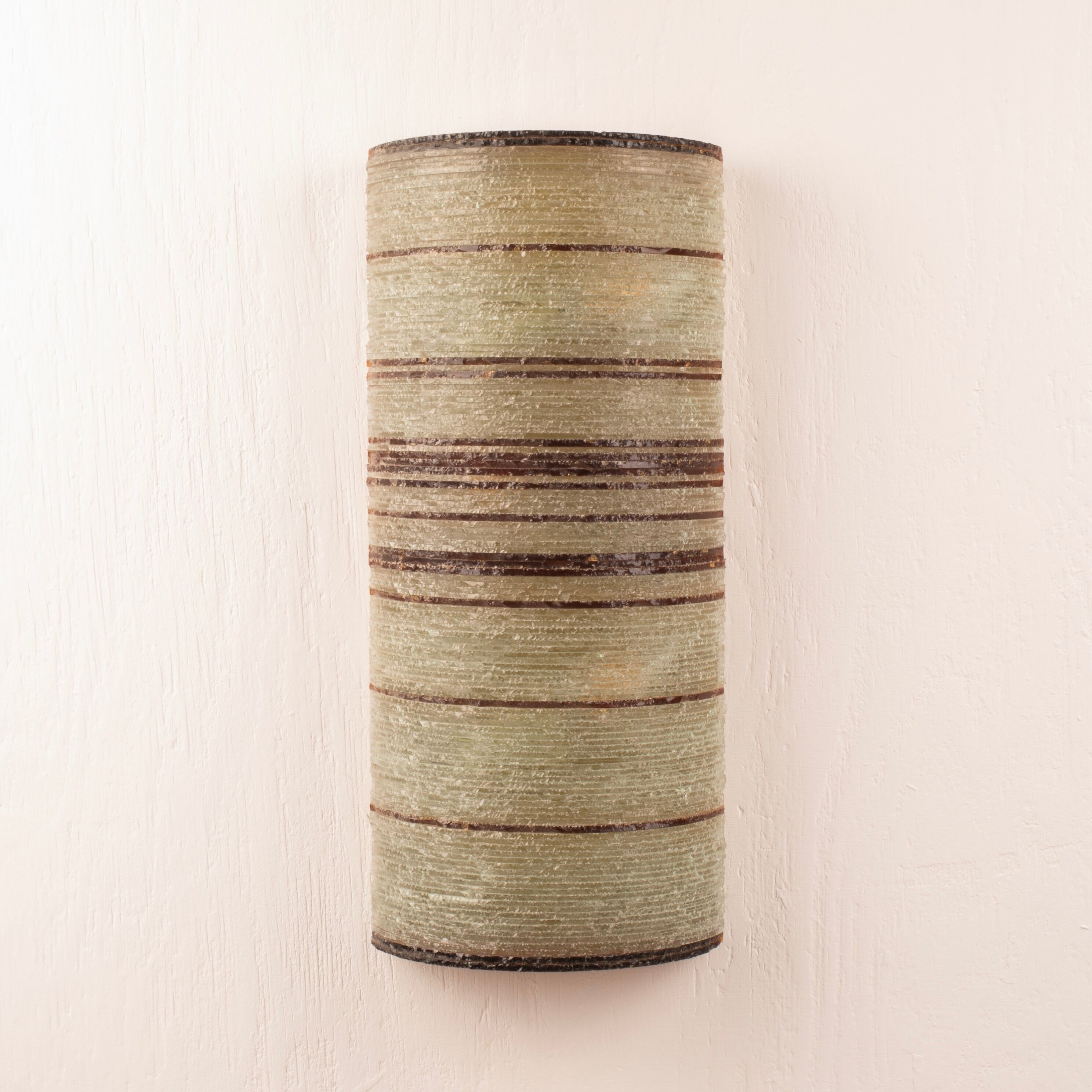 Glass Wall Lamp by Albano Poli for Poliarte – Big Version