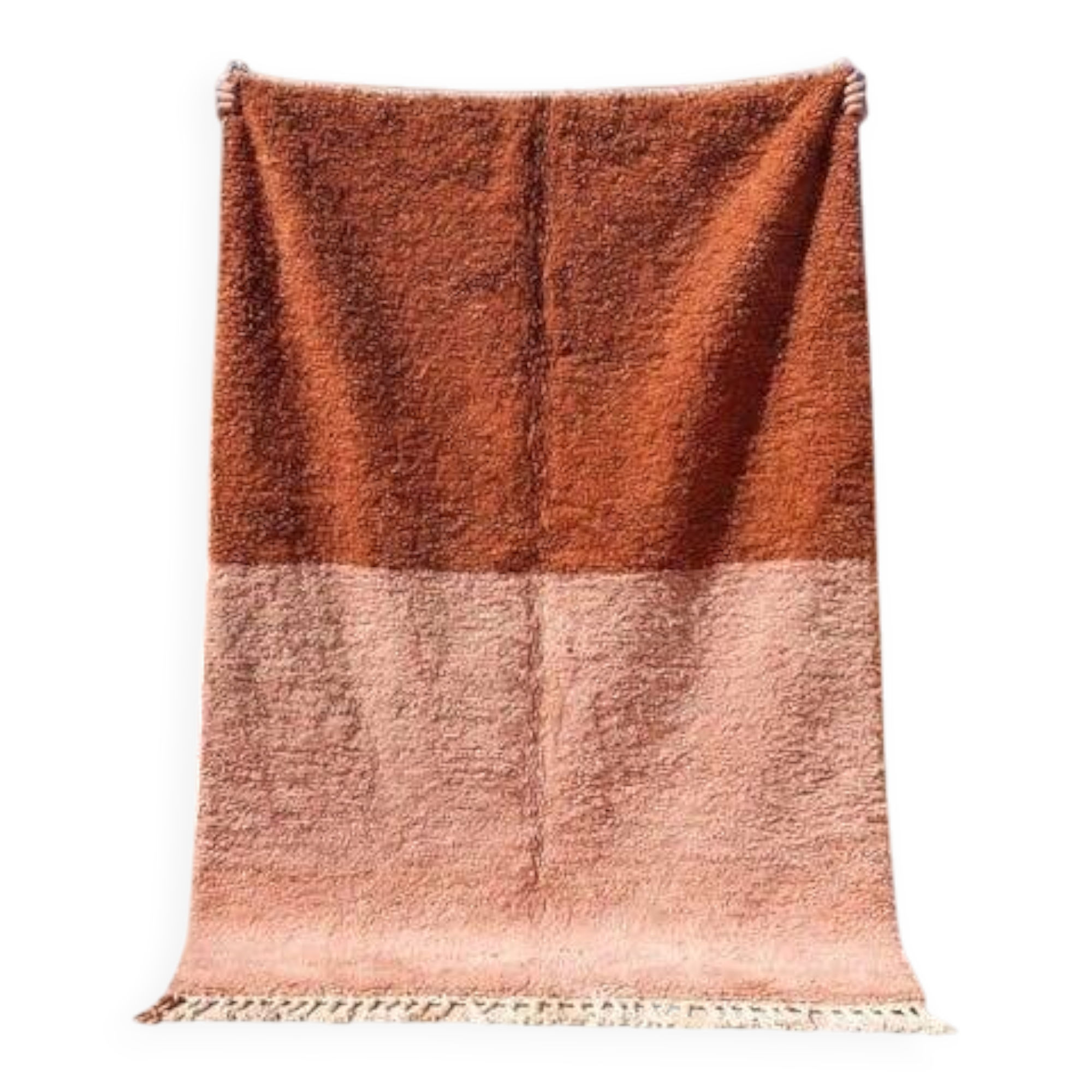 Handmade pure wool Berber rug, size 1.5/2.5 m.