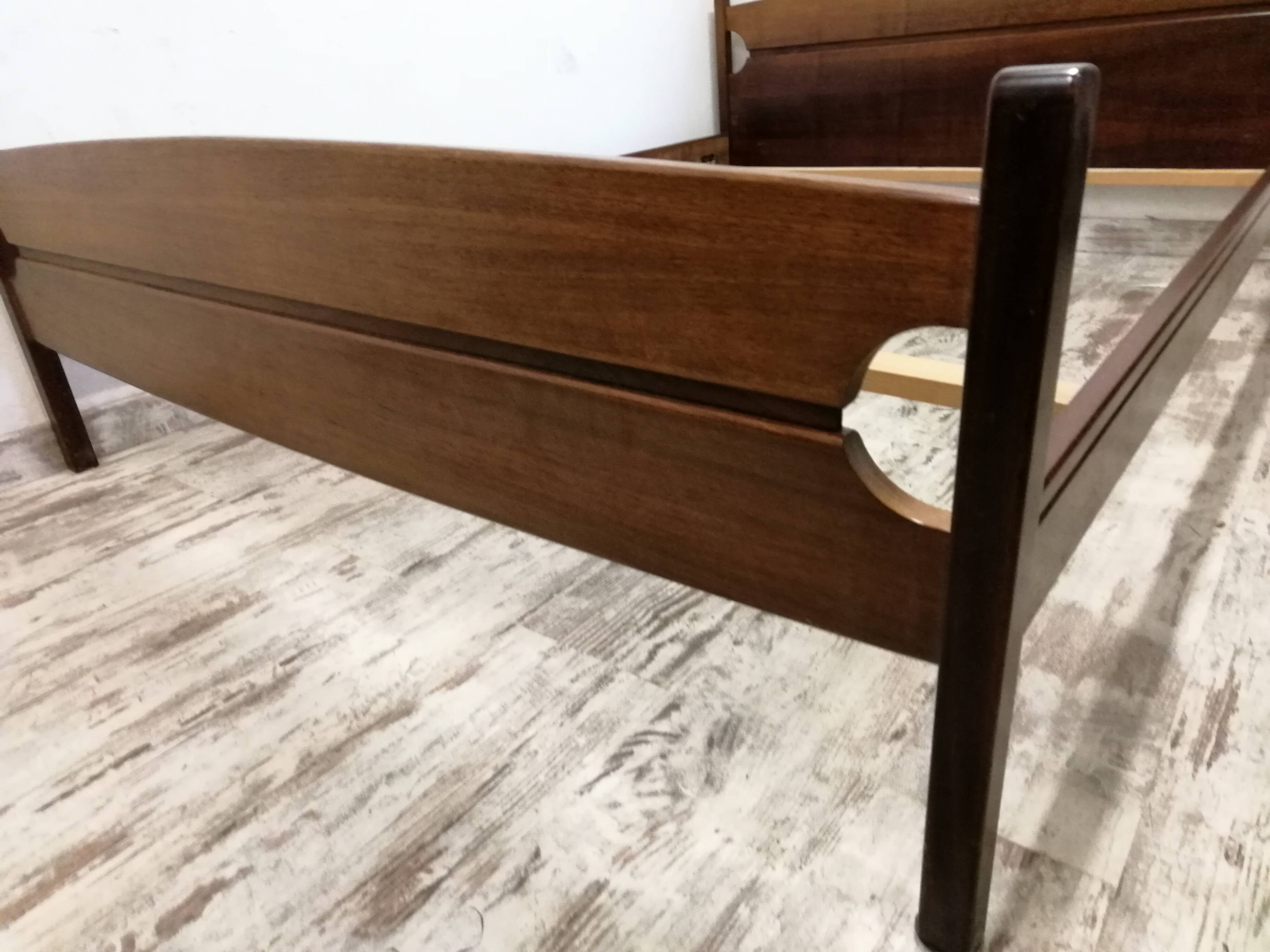 Scandinavian rosewood bed