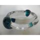 Daum France heavy glass dish