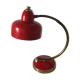 Vintage devil red disderot lamp 1950 28cm