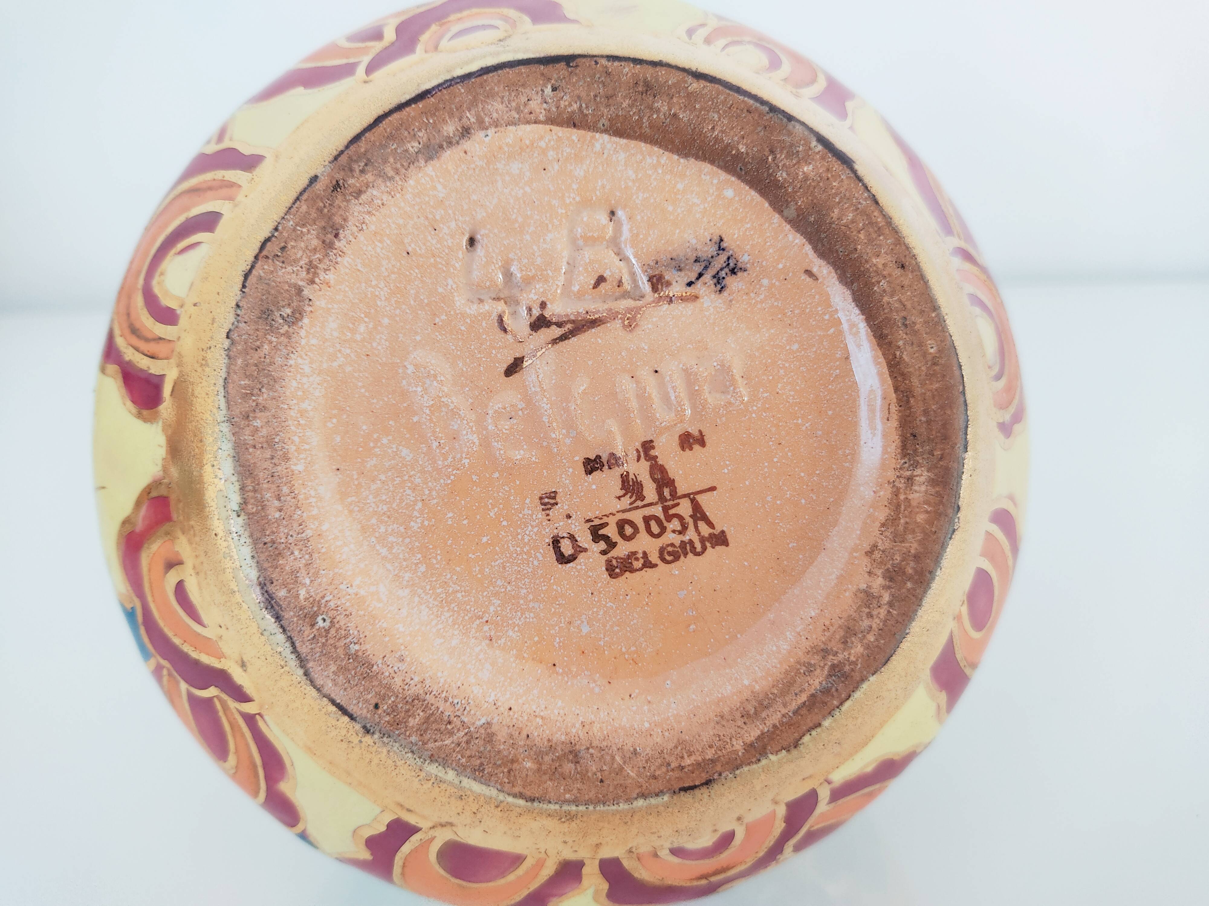 Art Deco vase Cerabelga