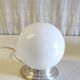 Art Deco ceiling light or wall sconce with opaline globe, diameter 15 cm - mid 20th century.
