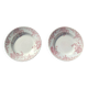 Set of two deep plates Terre de Fer Saint-Amand & Hamage model Campanule