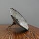 Antique Mirrored Glass Pendant Shade