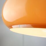 Large Space Age Brown Pendant Lamp from Guzzini, 1960s