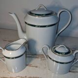 3-piece coffee service – Limoges porcelain – Trianon model