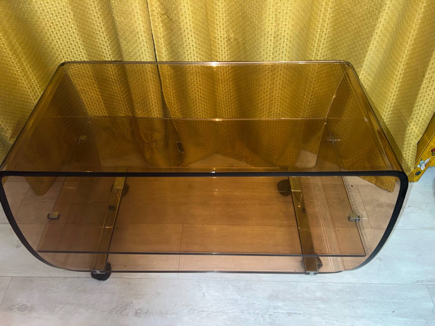 Vintage coffee table by Michel Dumas
