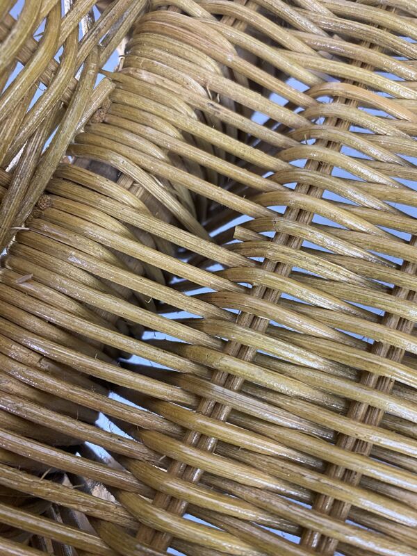 Fauteuil Gondole en rotin