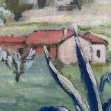 Painting signed Marecco