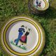 Henriot Quimper bowls
