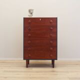 Teak chest of drawers, Danish design, 1970s, production: Denmark