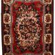 Tapis vintage fait main Bakhtiari persan 114cm x 152cm (1970s)