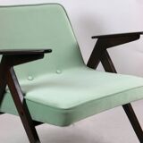 Light Green Bunny Armchair by Józef Chierowski, 1970s