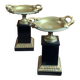 Pair of Napoleon III style vases.