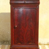 Louis-Philippe bedside in flamed mahogany