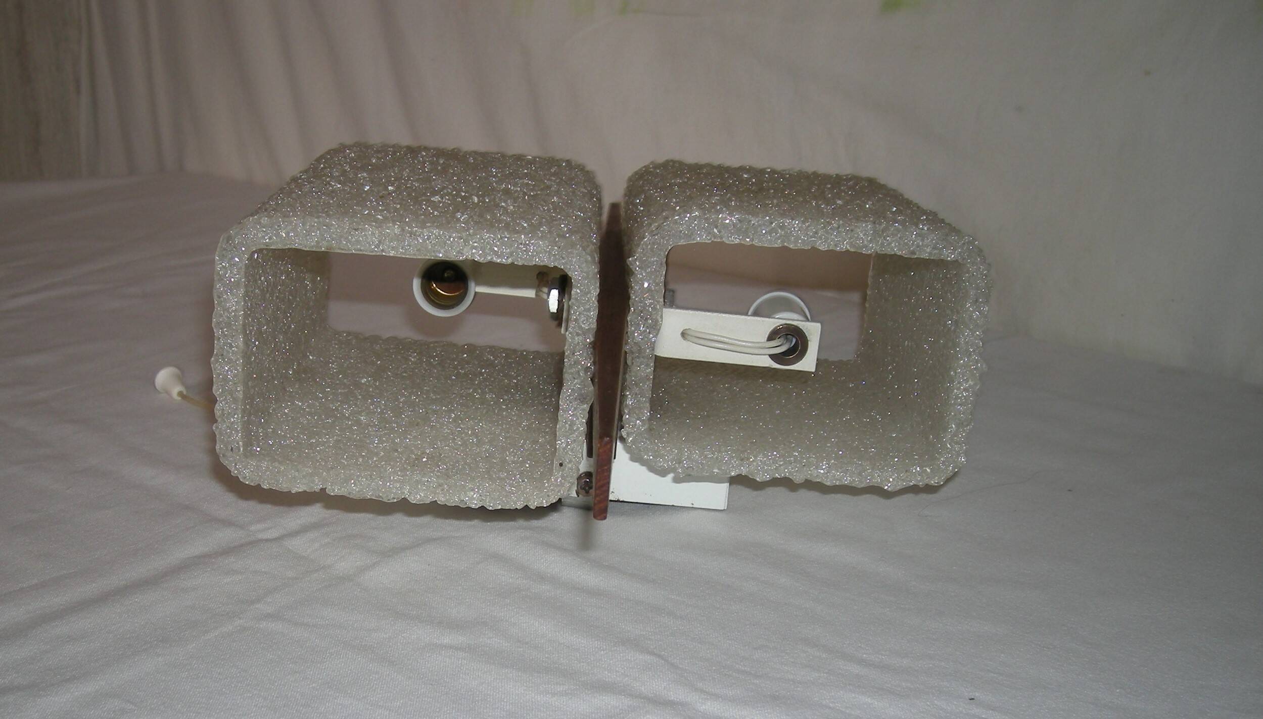 1960s Scandinavian style double wall light