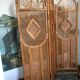 Beautiful folding screen, bamboo and rattan vintage 1970