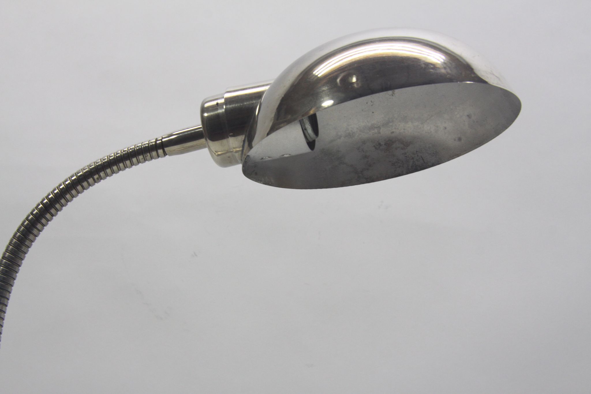 Vintage industrial chrome  light , 1940s