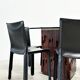 Luciano Frigerio sculptural wooden Barium dining table