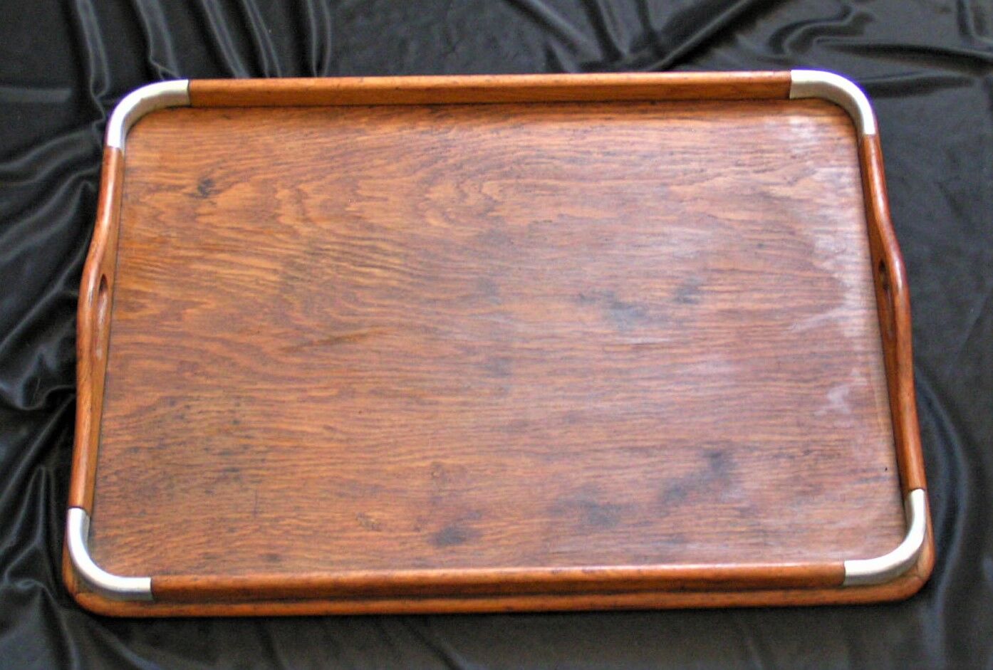 Art Deco wooden service tray