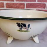 Enameled strainer