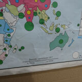 Vintage MDI Agriculture and Fishing School Card Worldwide