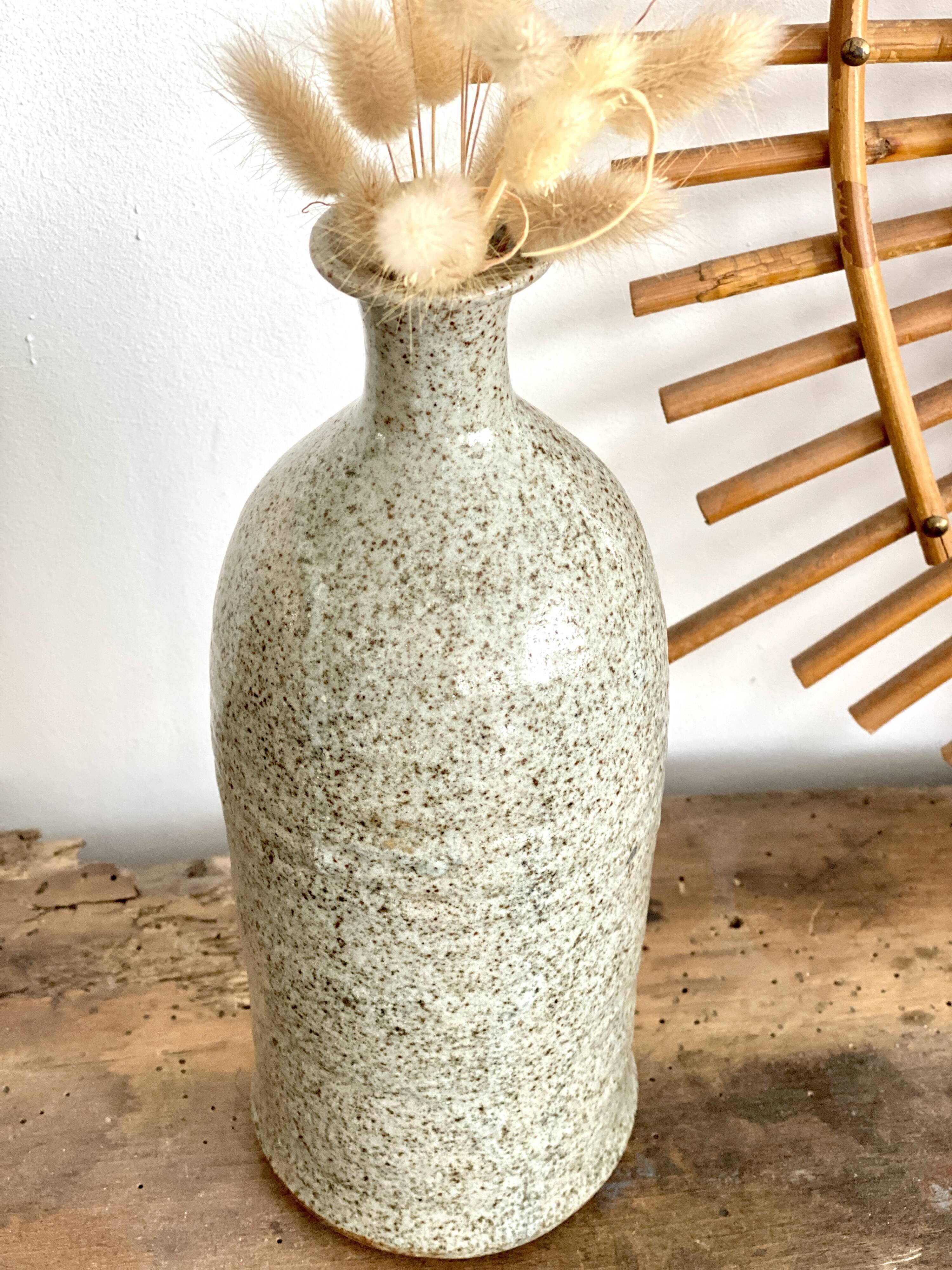 Vintage sandstone vase