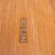 Dessert signed Ordo – leather tray from the 1950s
