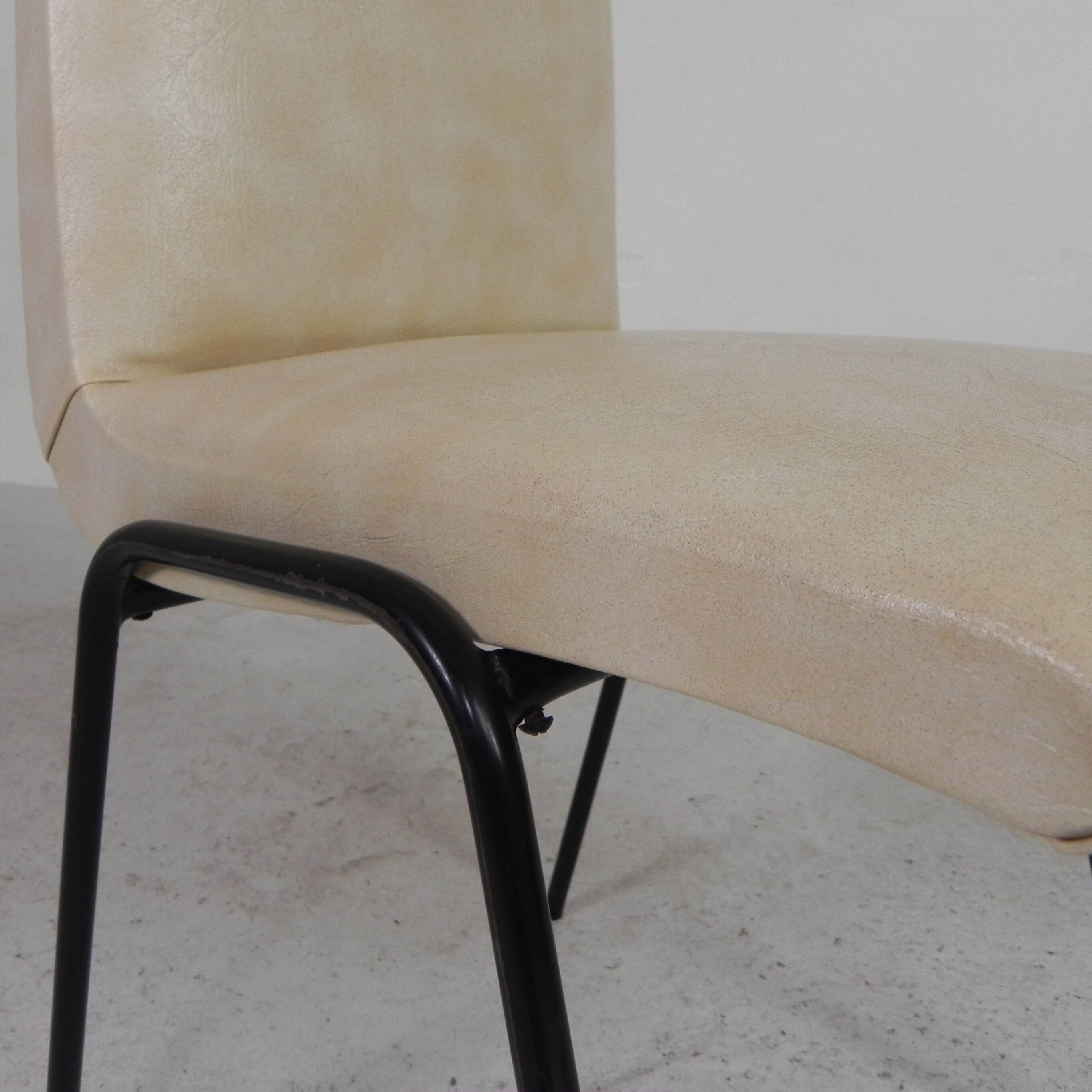Set of 4 Meurop chairs by Pierre Guariche, 1950s