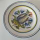 6 earthenware plates from the East - vintage 1960s