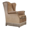 1970s, Danish design, armchair in corduroy, ash wood, original condition.