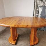 Rainer Daumiller round pine table